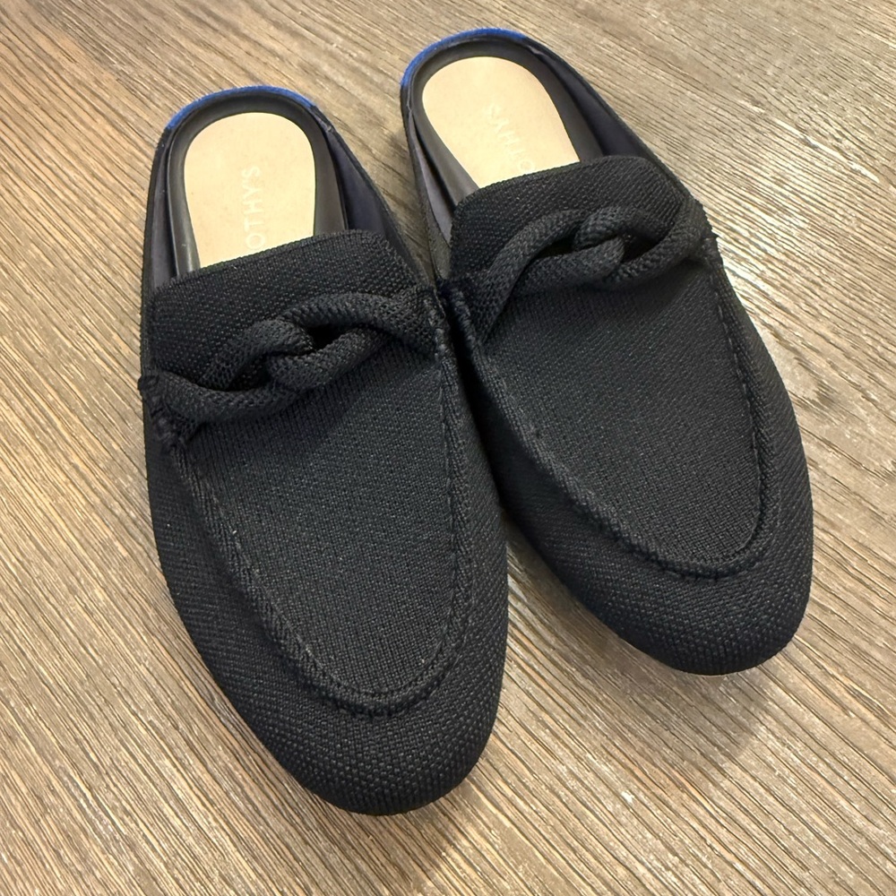 Rothy's Black Woven Mules